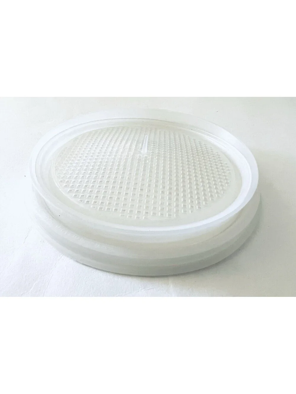 Vintage Tupperware Hamburger Patty Keepers Set of 2 Clear 2 Sizes Replacement